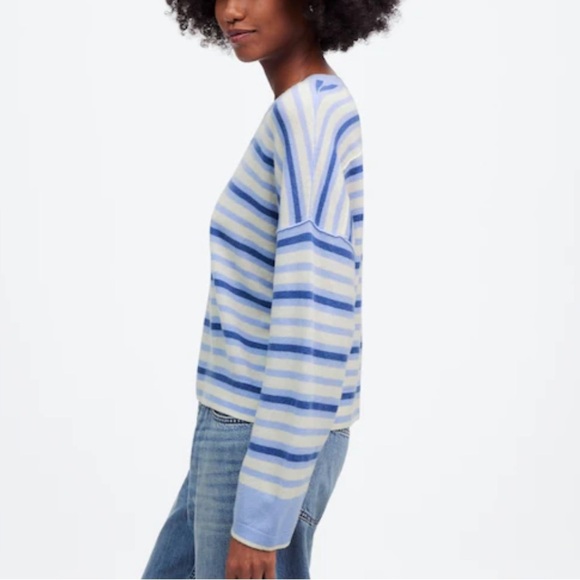 Madewell Cashmere Boxy Sweater - Picture 4 of 6